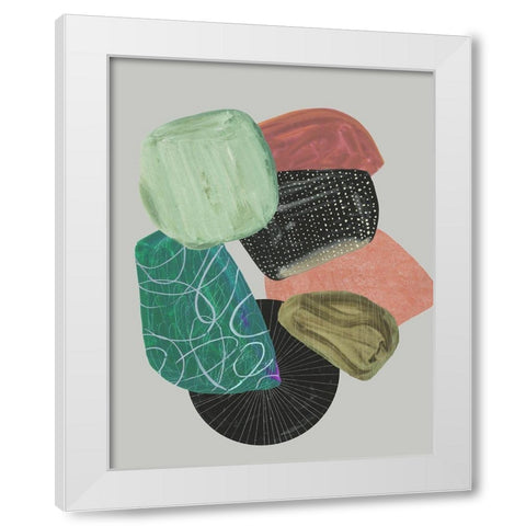 New Slang  White Modern Wood Framed Art Print by Reeves, Tom