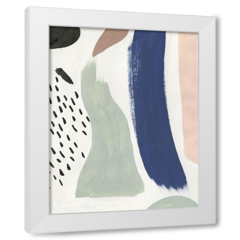 Motion in Time White Modern Wood Framed Art Print by Reeves, Tom