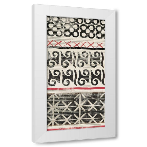 Ancient Stories I White Modern Wood Framed Art Print by Reeves, Tom