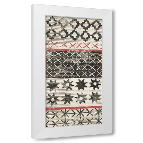 Ancient Stories II White Modern Wood Framed Art Print by Reeves, Tom