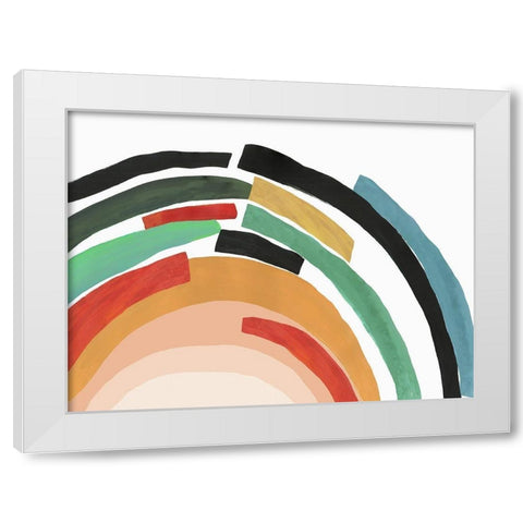 Covered White Modern Wood Framed Art Print by Reeves, Tom