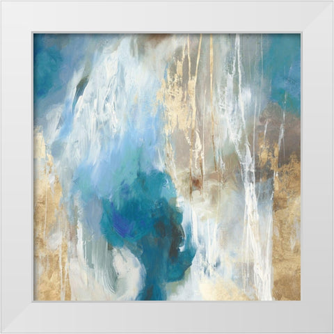 A Moment of Relection White Modern Wood Framed Art Print by Reeves, Tom