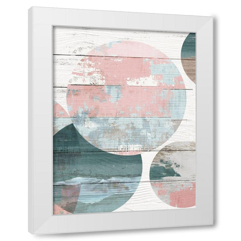 Simple Move II White Modern Wood Framed Art Print by Reeves, Tom