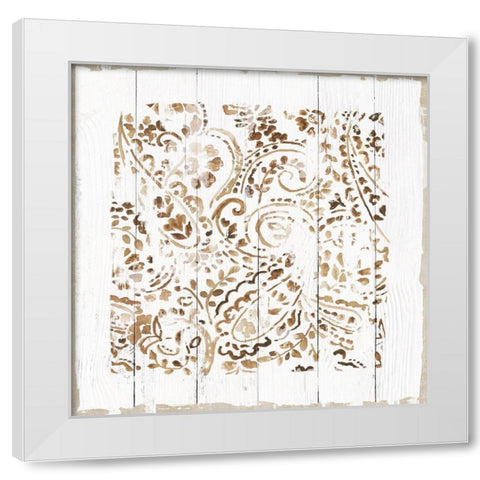 Eternal Beauty I White Modern Wood Framed Art Print by Reeves, Tom