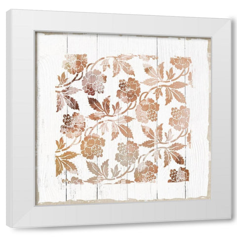 Eternal Beauty II White Modern Wood Framed Art Print by Reeves, Tom