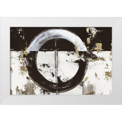 Evoke I  White Modern Wood Framed Art Print by Reeves, Tom