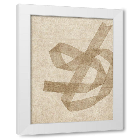 Soft Light I  White Modern Wood Framed Art Print by Reeves, Tom