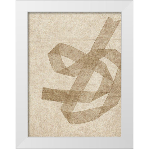 Soft Light I  White Modern Wood Framed Art Print by Reeves, Tom