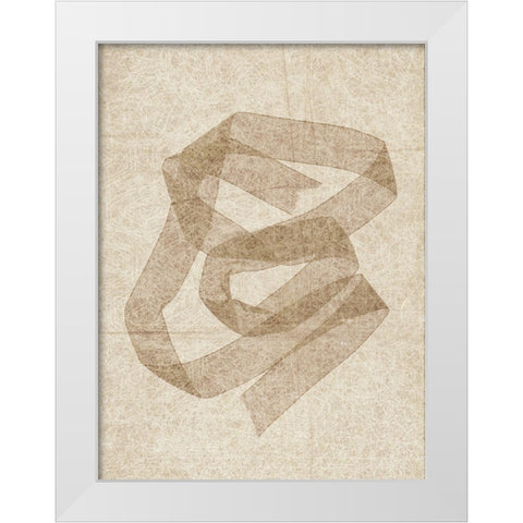 Soft Light III White Modern Wood Framed Art Print by Reeves, Tom