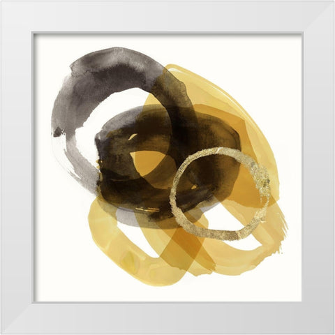 Dynamo I  White Modern Wood Framed Art Print by Reeves, Tom
