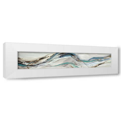 Infinite Impressions I White Modern Wood Framed Art Print by Reeves, Tom