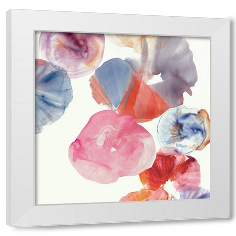 Expanding Universe II White Modern Wood Framed Art Print by Reeves, Tom