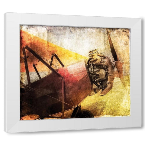 Boyancy II White Modern Wood Framed Art Print by James, Richard