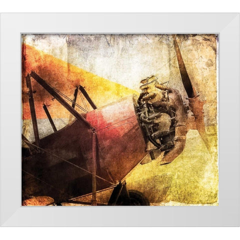 Boyancy II White Modern Wood Framed Art Print by James, Richard