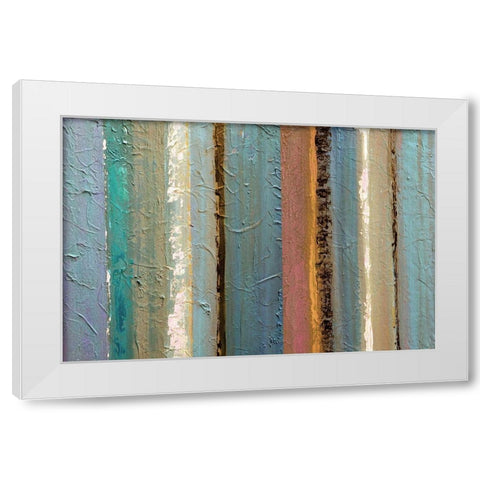 Wondering  White Modern Wood Framed Art Print by Palmer, Ruth