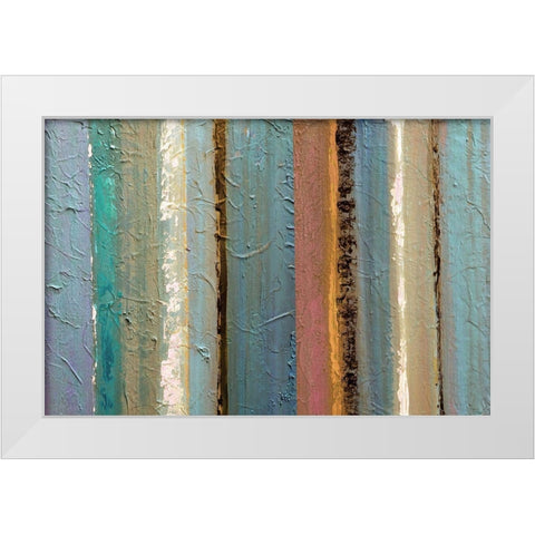 Wondering  White Modern Wood Framed Art Print by Palmer, Ruth