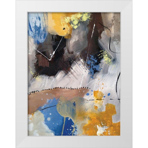 The Day is Near II White Modern Wood Framed Art Print by Palmer, Ruth