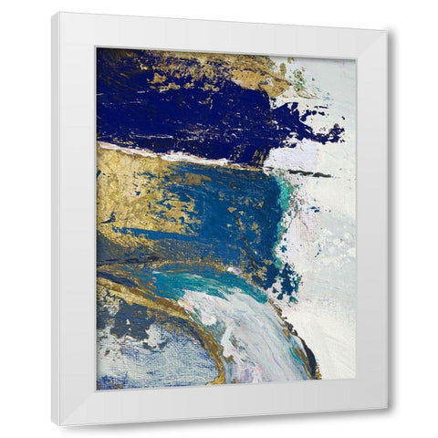 Riviera II White Modern Wood Framed Art Print by Palmer, Ruth