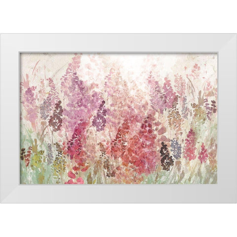 Haze White Modern Wood Framed Art Print by Palmer, Ruth