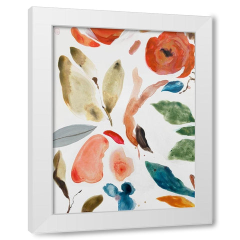 My Inspiration I White Modern Wood Framed Art Print by Palmer, Ruth