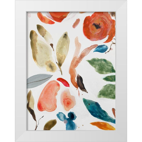 My Inspiration I White Modern Wood Framed Art Print by Palmer, Ruth