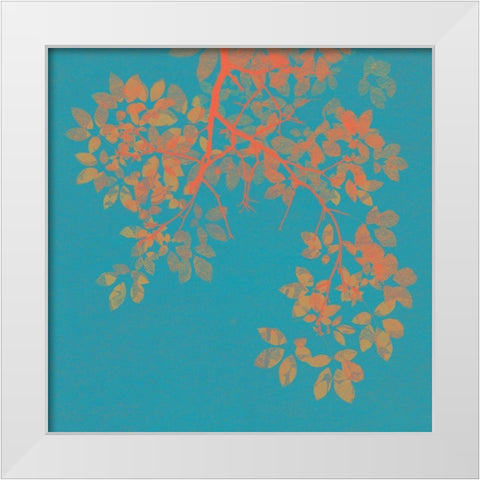Shire I White Modern Wood Framed Art Print by Mountain, Ricki