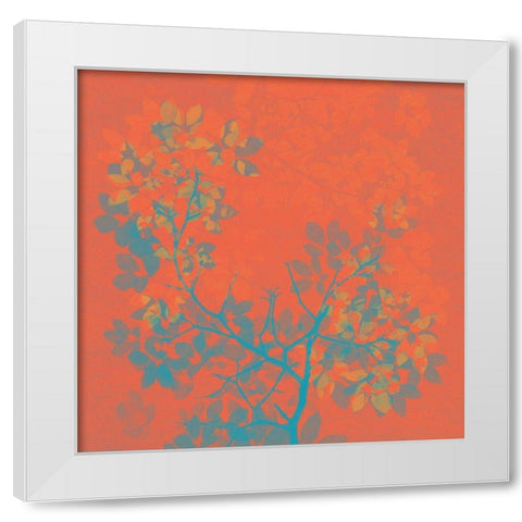 Glory I White Modern Wood Framed Art Print by Mountain, Ricki
