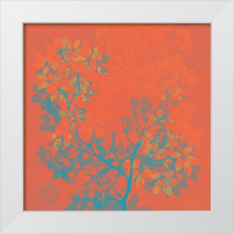 Glory I White Modern Wood Framed Art Print by Mountain, Ricki