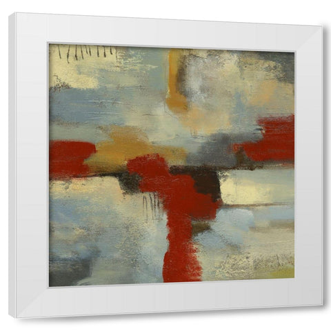 Mirage II  White Modern Wood Framed Art Print by Austin, L.