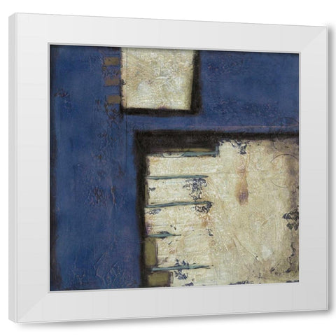 Conspiracy Theory I White Modern Wood Framed Art Print by Osborne, Susan