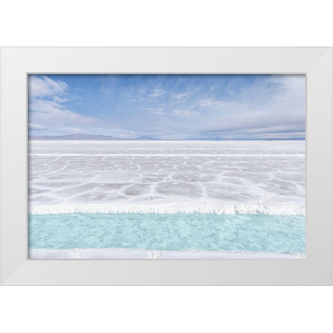 Salta Argentina II White Modern Wood Framed Art Print by Silver, Richard