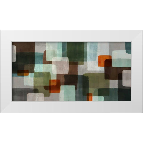 Ekran White Modern Wood Framed Art Print by Selkirk, Edward