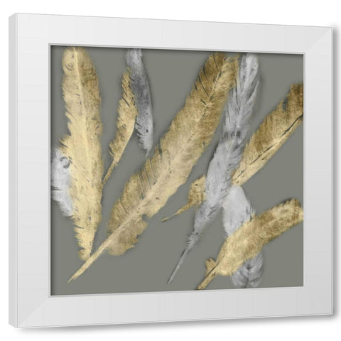 Icarus I White Modern Wood Framed Art Print by Selkirk, Edward
