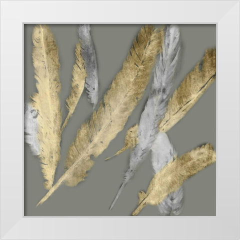 Icarus I White Modern Wood Framed Art Print by Selkirk, Edward