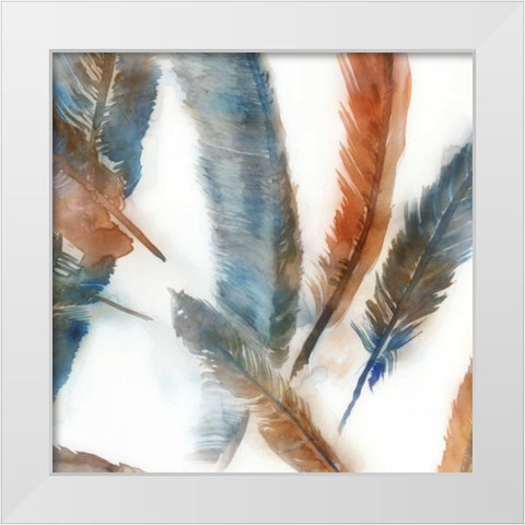 Past and Present II White Modern Wood Framed Art Print by Selkirk, Edward