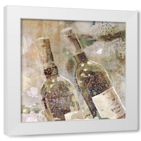Wedding Wine II White Modern Wood Framed Art Print by Selkirk, Edward