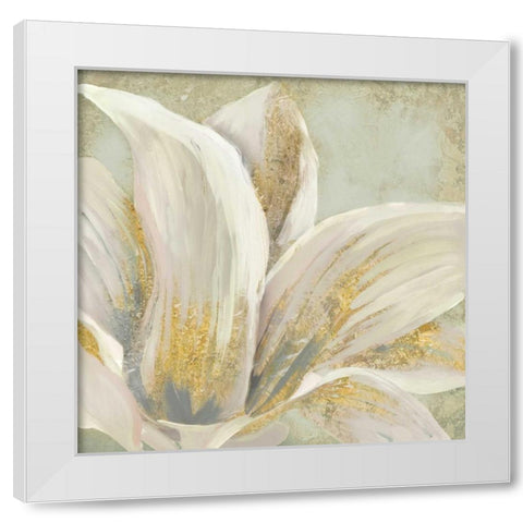 Fresh Bloom I White Modern Wood Framed Art Print by Selkirk, Edward