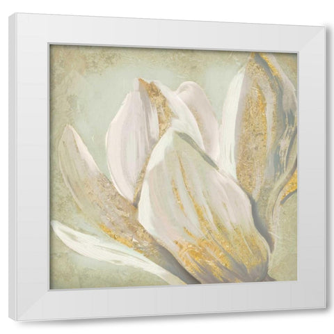 Fresh Bloom II White Modern Wood Framed Art Print by Selkirk, Edward