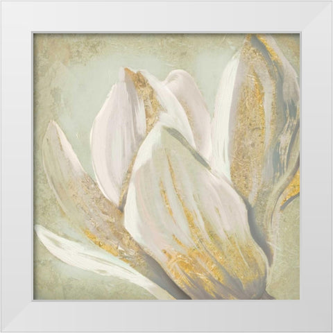 Fresh Bloom II White Modern Wood Framed Art Print by Selkirk, Edward