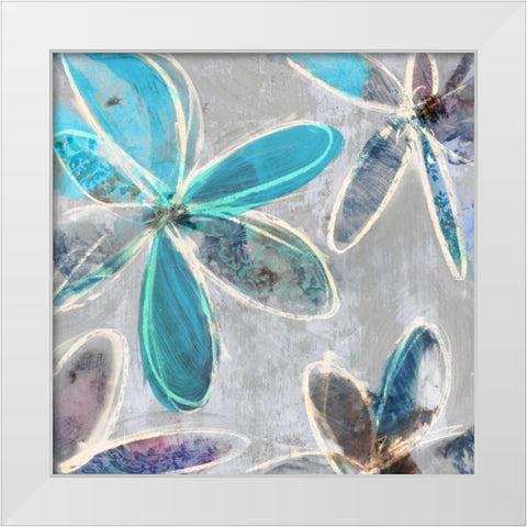 Allissa II White Modern Wood Framed Art Print by Selkirk, Edward