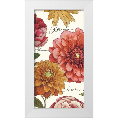 Tropical Bright II White Modern Wood Framed Art Print by Selkirk, Edward