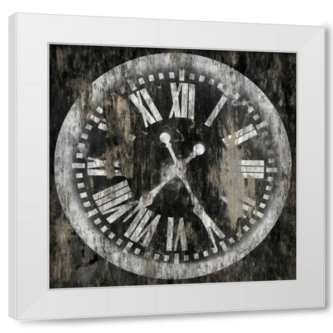 Test of Time I White Modern Wood Framed Art Print by Selkirk, Edward