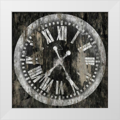 Test of Time I White Modern Wood Framed Art Print by Selkirk, Edward