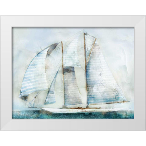 Pastel Hues I White Modern Wood Framed Art Print by Selkirk, Edward