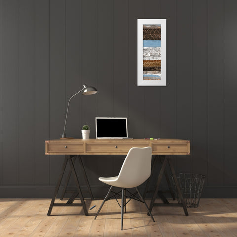 Spudnik I White Modern Wood Framed Art Print by Selkirk, Edward