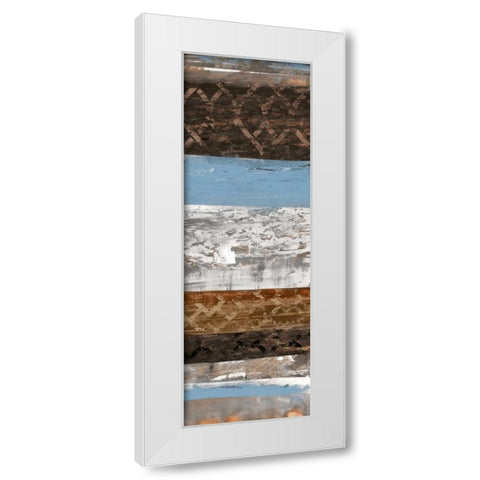 Spudnik I White Modern Wood Framed Art Print by Selkirk, Edward
