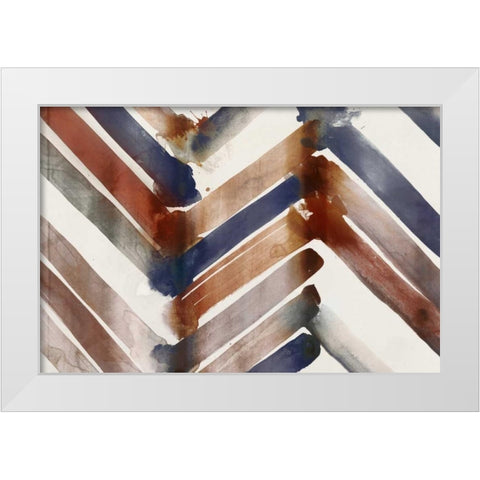 Spudnik II White Modern Wood Framed Art Print by Selkirk, Edward