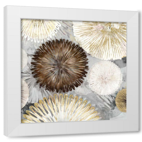 Julu I White Modern Wood Framed Art Print by Selkirk, Edward