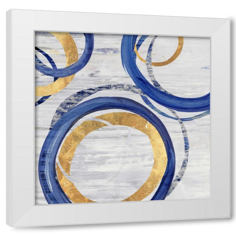 Passage I White Modern Wood Framed Art Print by Selkirk, Edward