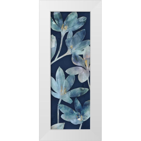 Mystique II White Modern Wood Framed Art Print by Selkirk, Edward